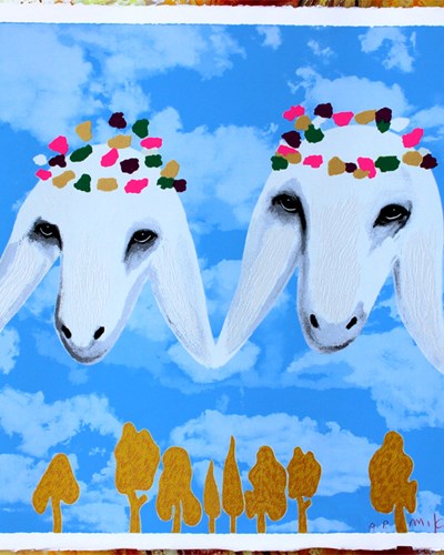 Menashe Kadishman-406